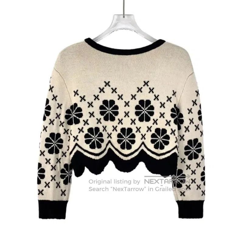 Dior Dior Colorblock Wool Sweater for Women . Size XS / US 0-2 / IT 36-38 - 1 Thumbnail
