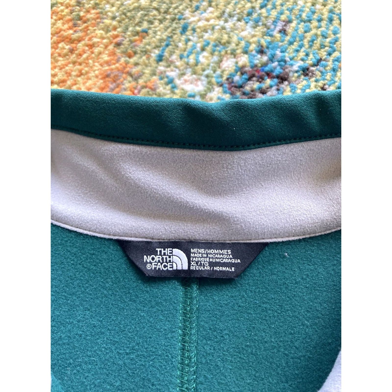 The North Face The North Face Mens Performance Jacket Green Sz XL 200 WT Cinder Full Zip Fleece Size US XL / EU 56 / 4 - 5 Thumbnail