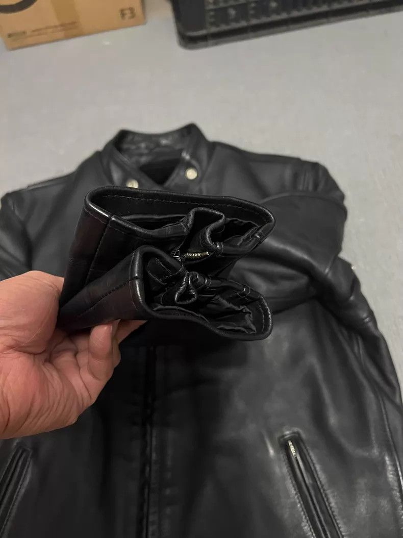 Schott Schott Classic stand-up collar coffee rider motorcycle mot Size US L / EU 52-54 / 3 - 5 Thumbnail