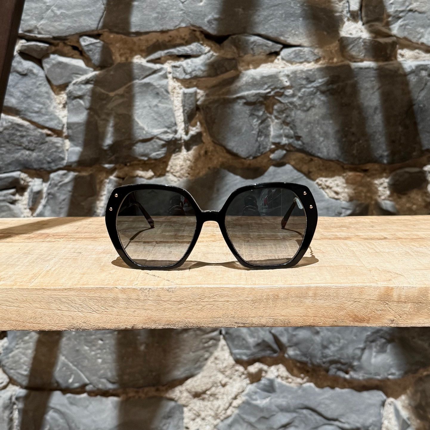 Missoni Missoni MIS0025 Black Oversized Sunglasses Size ONE SIZE - 2 Thumbnail