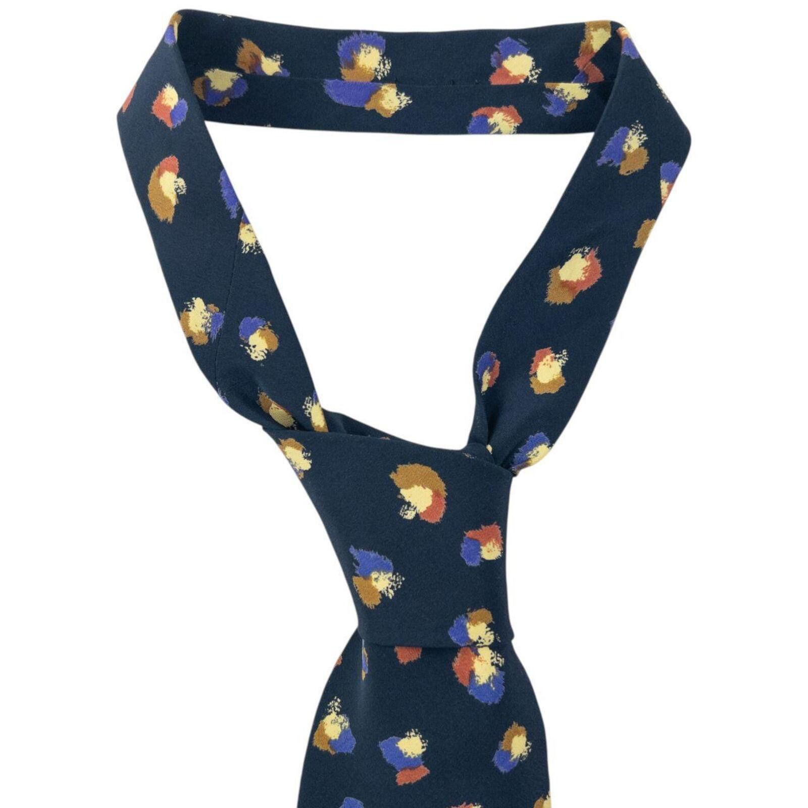 Issey Miyake Vintage 90s Issey Miyake Pattern Silk Tie Size ONE SIZE - 4 Thumbnail