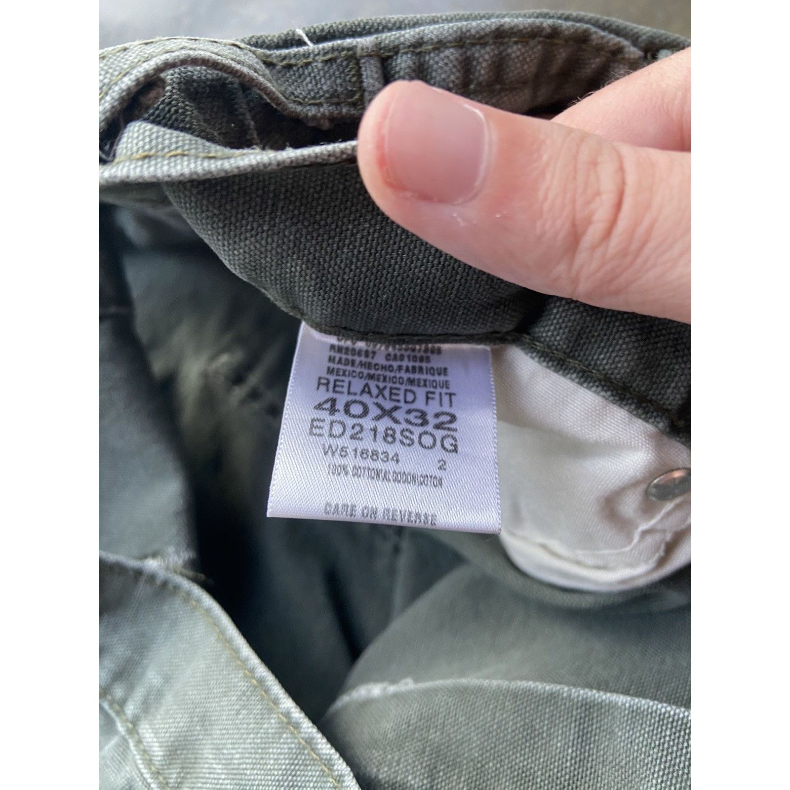 Dickies × Vintage Crazy Vintage Baggy Y2K Faded Dickies work Pants 40x32 Size US 40 / EU 56 - 4 Thumbnail