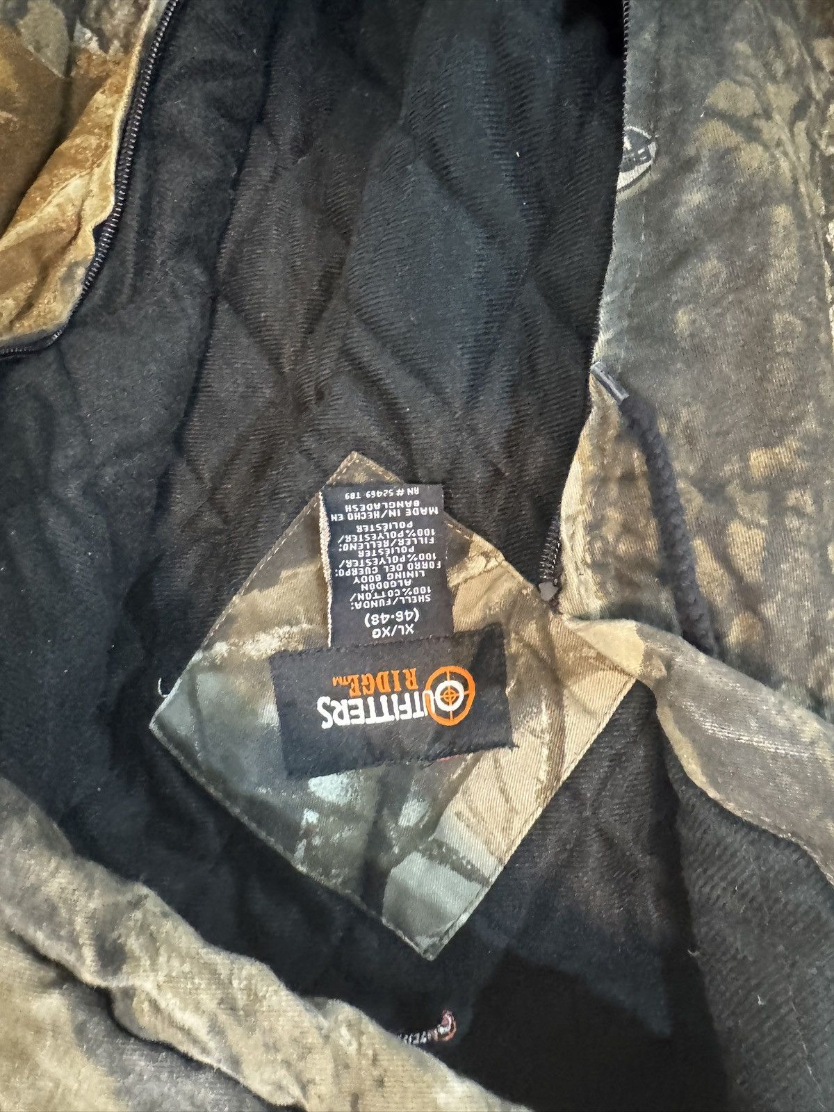 Other Outfitters Ridge Real Tree Camo Jacket Size US XL / EU 56 / 4 - 2 Thumbnail
