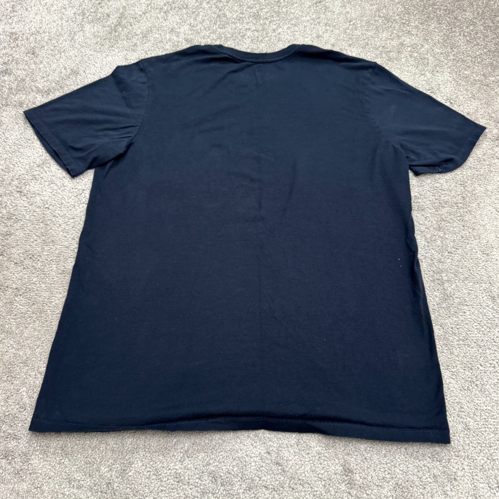 Nike VINTAGE Nike T-Shirt Adult Large Short Sleeve Crew Neck Blue Athletic Fit Streetwear Sports Casual Size US L / EU 52-54 / 3 - 2 Thumbnail