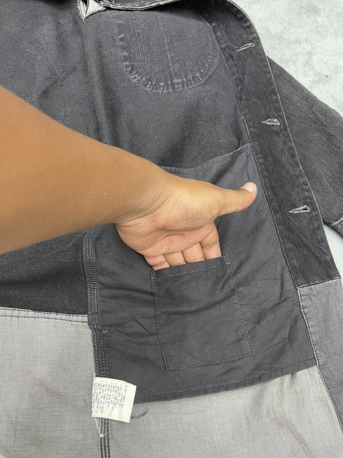 Maison MIHARA YASUHIRO RARE🔥MIHARA YASUHIRO AW15 DENIM OVERJACKET Size US S / EU 44-46 / 1 - 17 Thumbnail