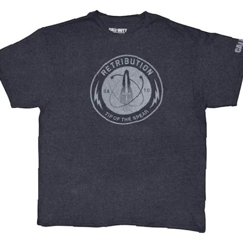 Vintage Call of Duty T-Shirt Adult XL Blue Retribution Military City Gaming Size US XL / EU 56 / 4 - 2 Thumbnail