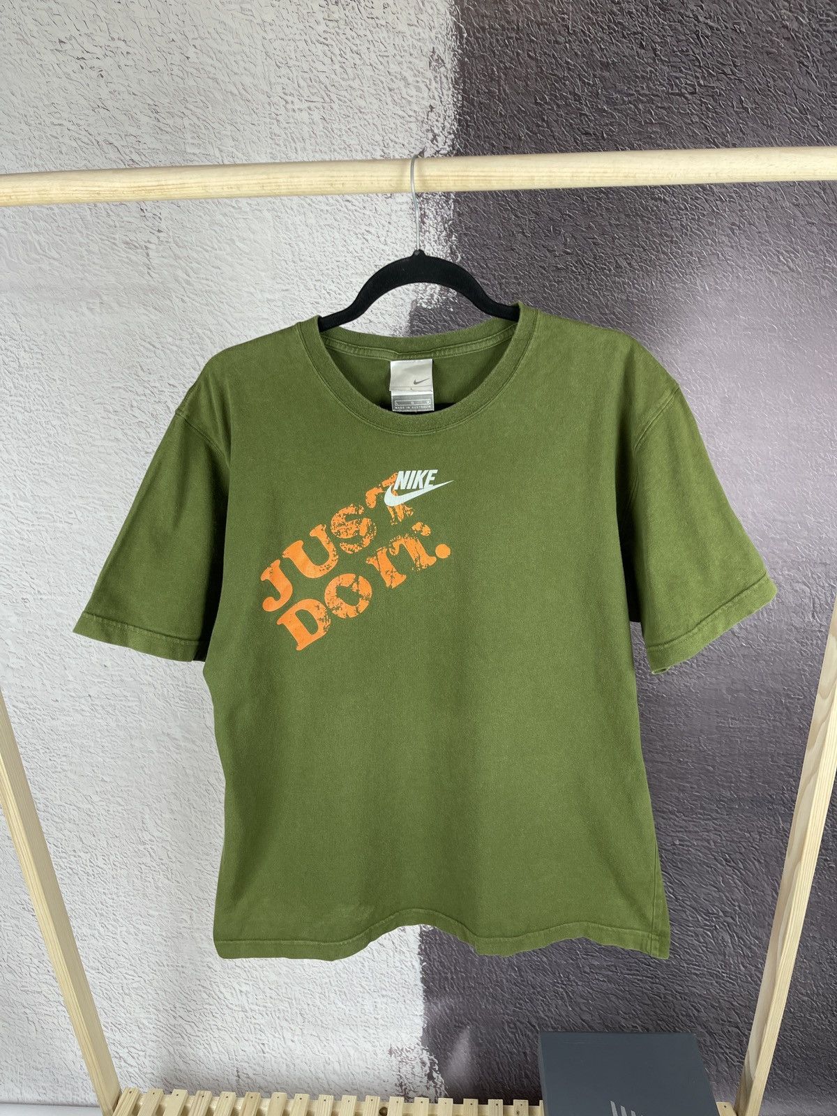 Nike × Vintage Nike vintage 90s y2k logo just do it made in Australia tee Size US L / EU 52-54 / 3 - 1 Thumbnail