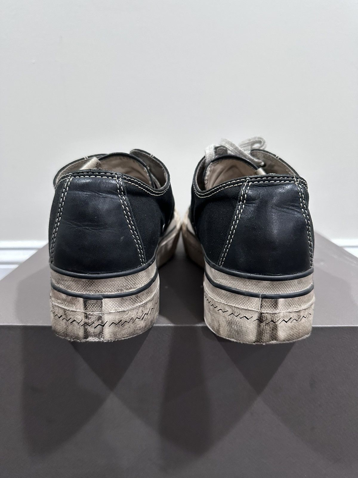 Japanese Brand × Visvim Visvim Skagway LO G. Pattern Black Canvas Sneaker Size US 10 / EU 43 - 6 Thumbnail