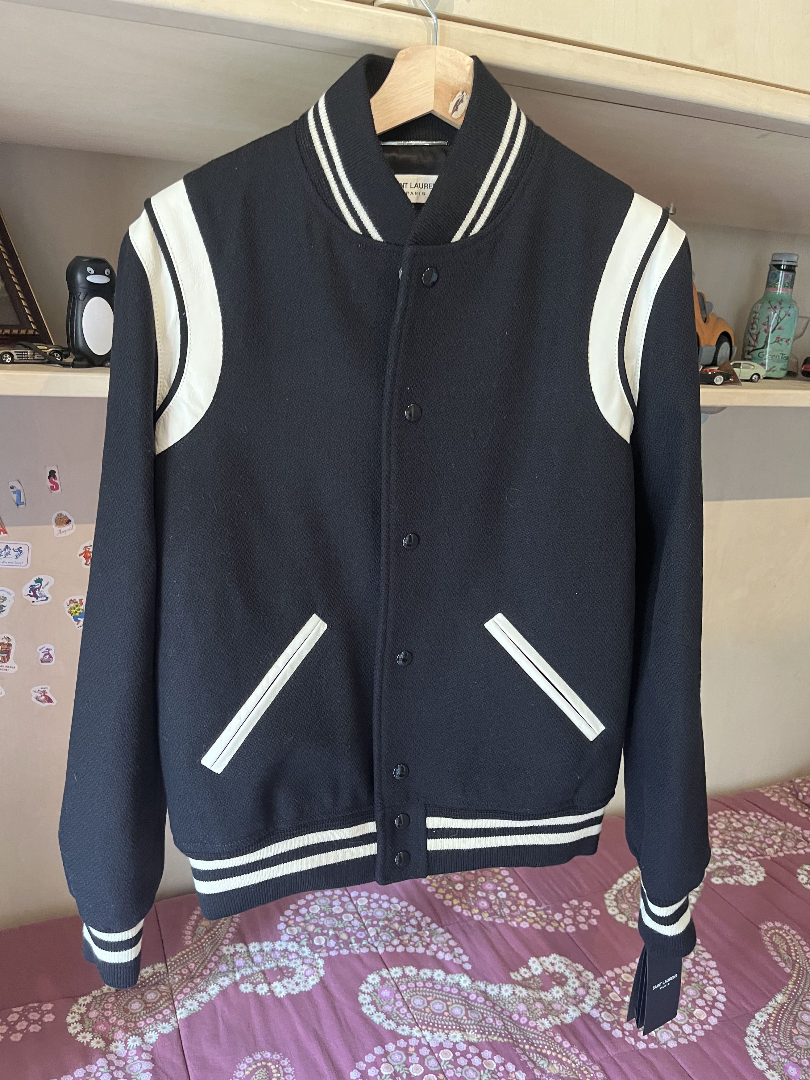 Saint Laurent Paris Saint Laurent Teddy Jacket Bomber Size US M / EU 48-50 / 2 - 1 Thumbnail