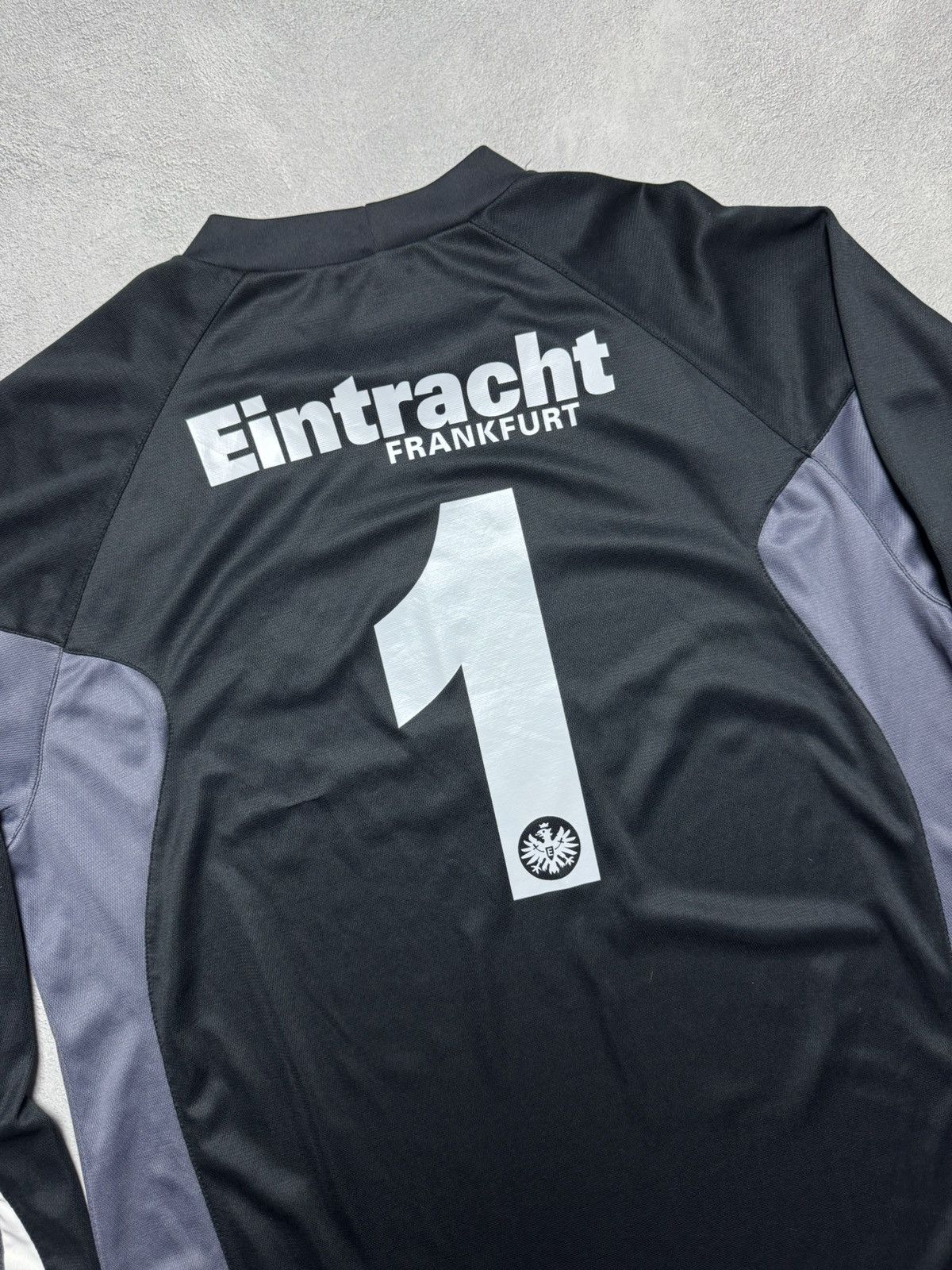 Vintage Eintracht Frankfurt 2005 2006 Goalkeeper Shirt Jersey Jako Size US XL / EU 56 / 4 - 12 Thumbnail