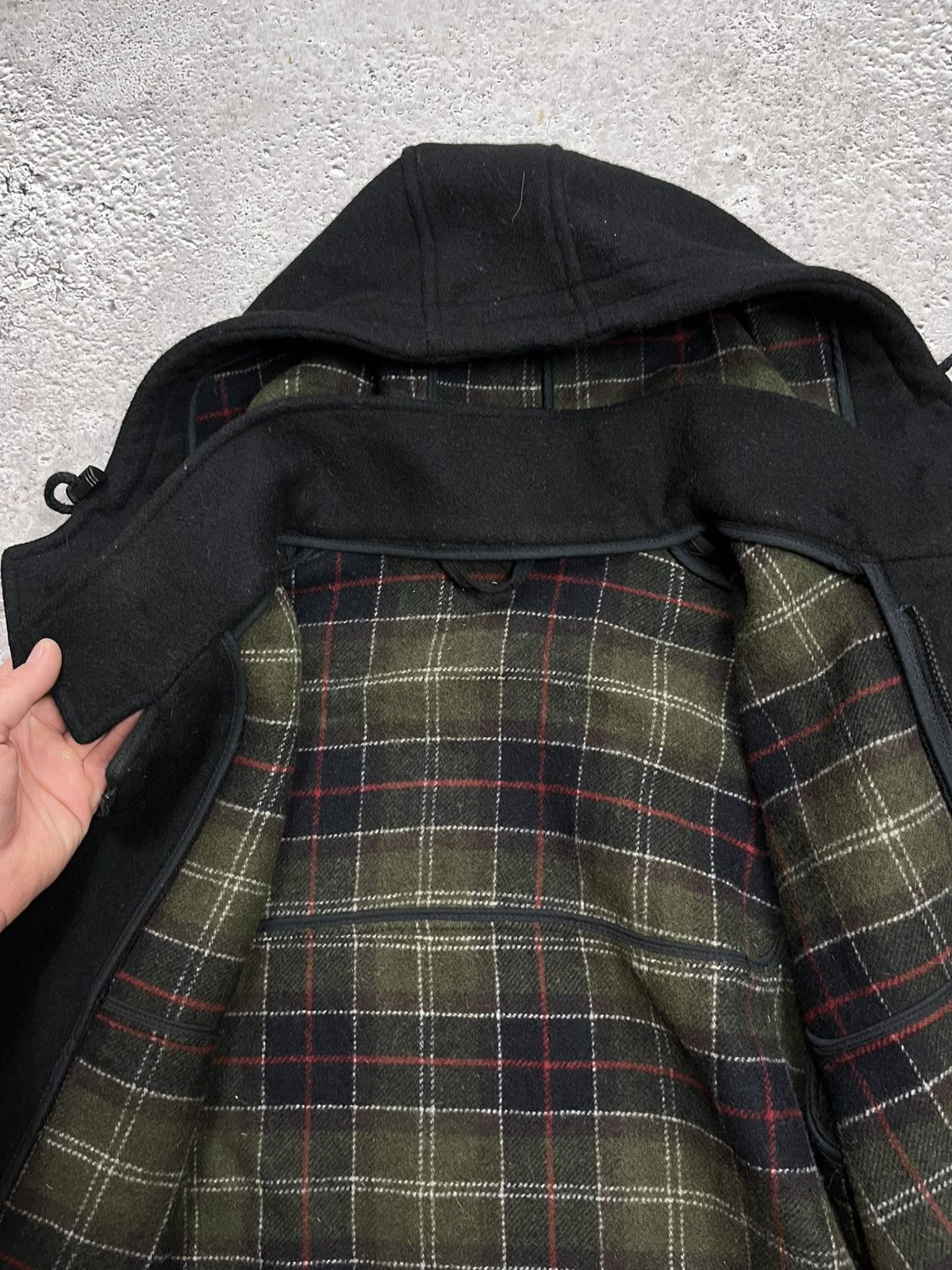 Other Calvin Max Calvin Wool Duffle Coat Black Size 56 Size US XL / EU 56 / 4 - 13 Thumbnail