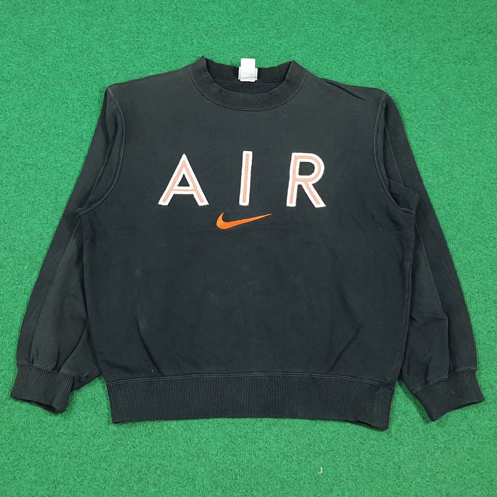 Nike Vintage 90s Nike Big Logo Embroidery Sweatshirt C291N4 Size M / US 6-8 / IT 42-44 - 1 Thumbnail