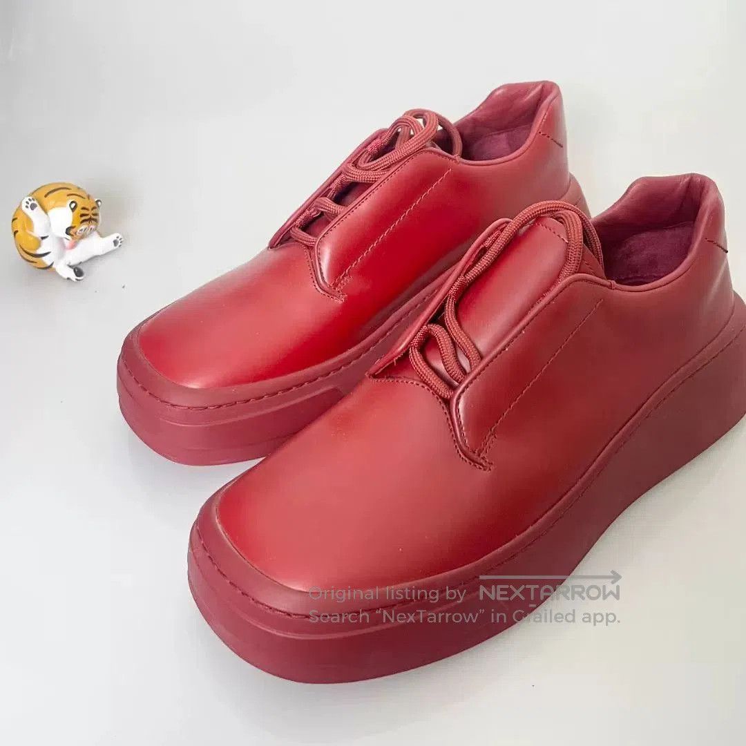 Prada prada red chunky sole derby shoes. Size US 8.5 / EU 41-42 - 1 Thumbnail