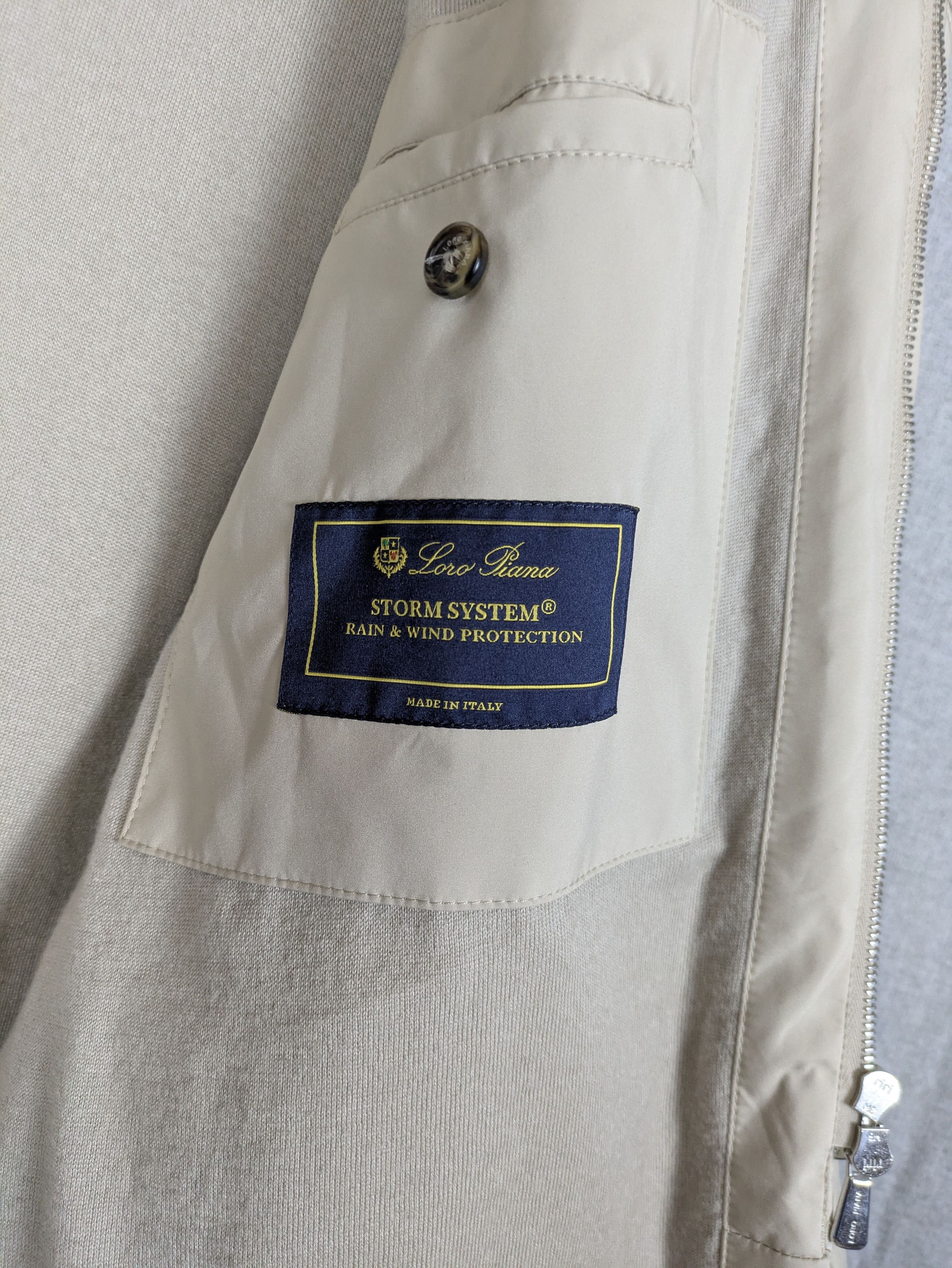 Loro Piana loro piana roadster villa d este XL man windbreaker jacket Size US XL / EU 56 / 4 - 8 Thumbnail