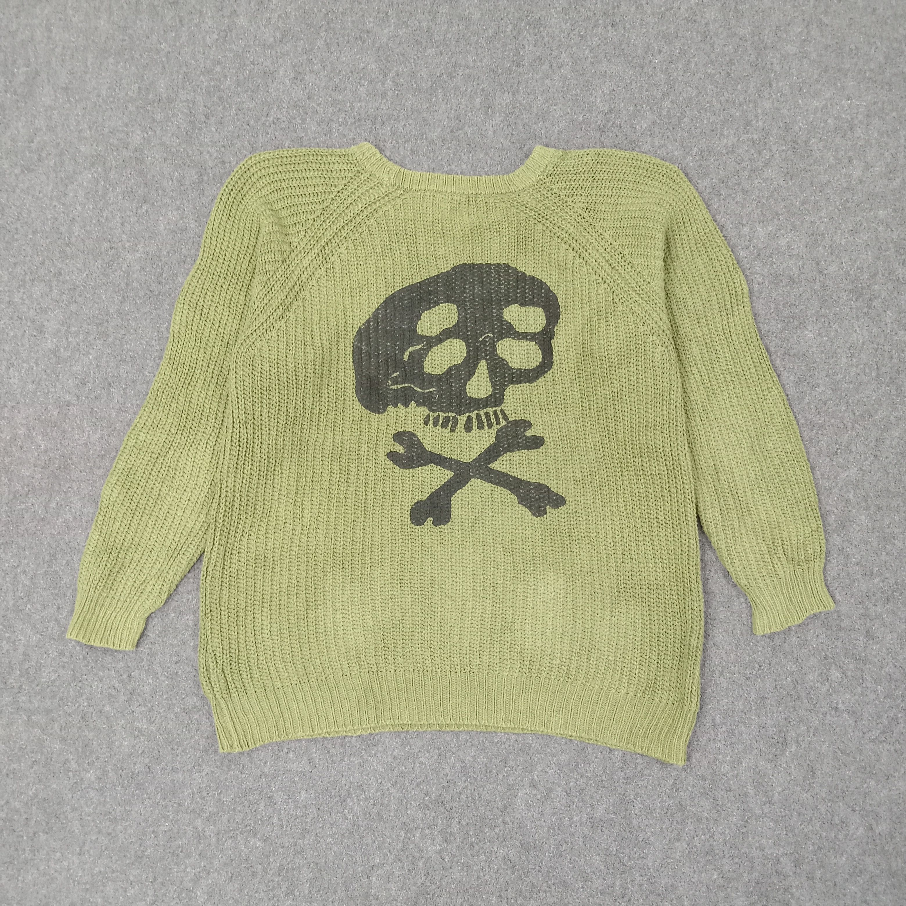 Japanese Brand Skulls Japanese Punk Style KAPITAL Sweater Knitwear C225N1 Size US M / EU 48-50 / 2 - 1 Thumbnail