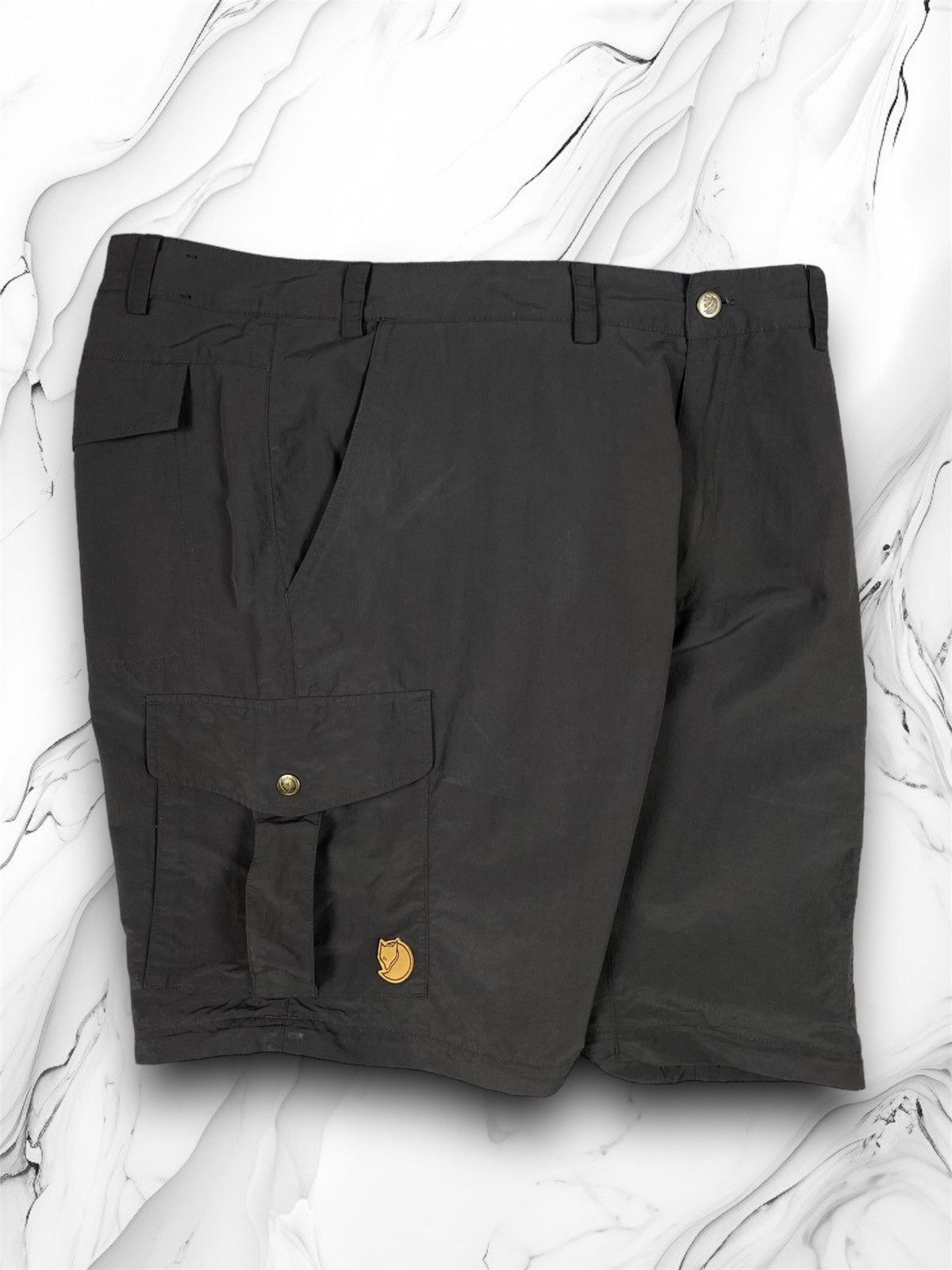 Fjallraven × Vintage Vintage Fjallraven Karl Zip Trekking Cargo Outdoor Shorts Size US 35 - 1 Thumbnail