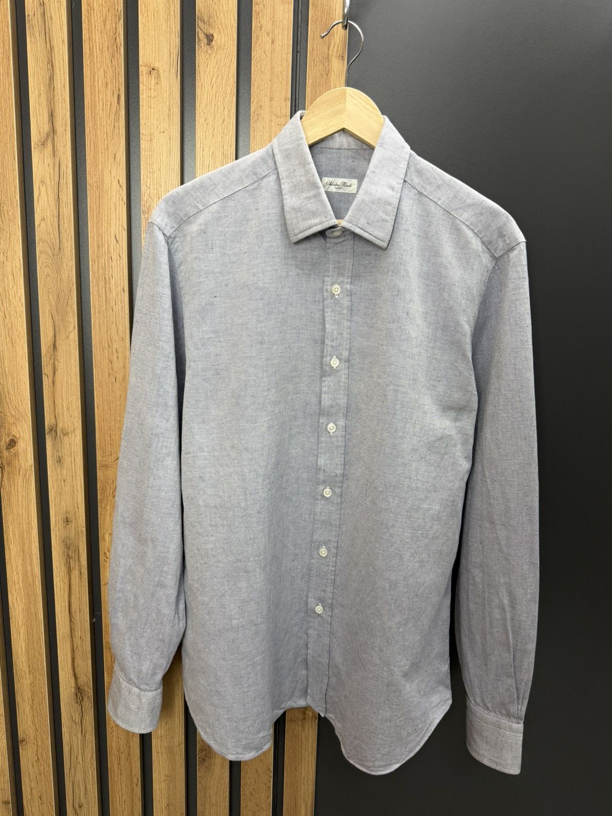 Salvatore Piccolo Salvatore Piccolo Napoli Button Up Cotton Shirt Size US L / EU 52-54 / 3 - 1 Thumbnail