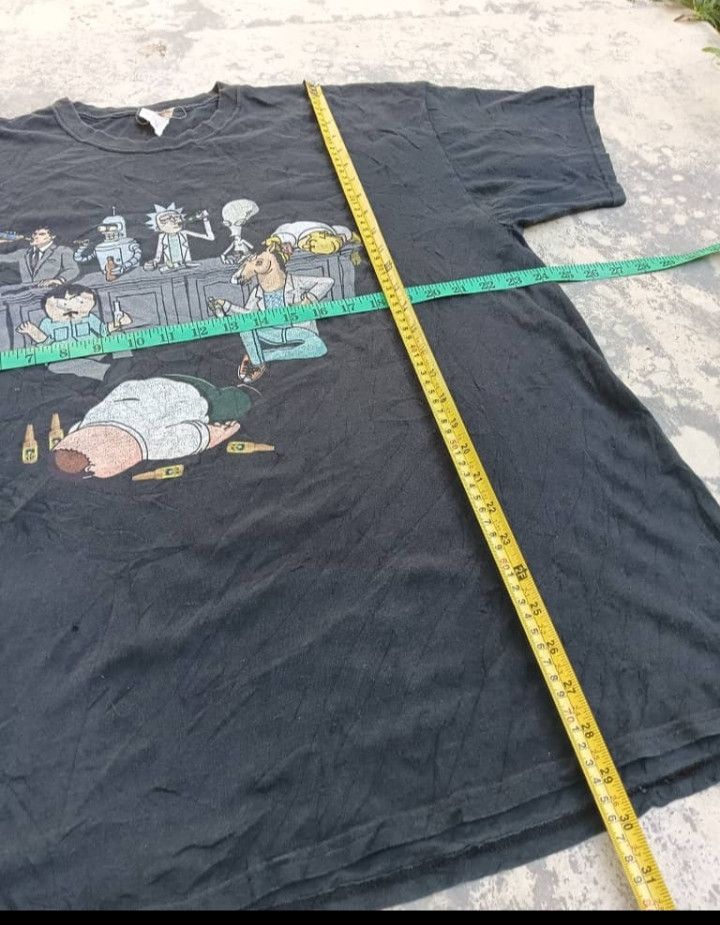 Vintage Vintage Y2K drinking buddies cartoon characters tshirts Size US XL / EU 56 / 4 - 8 Thumbnail