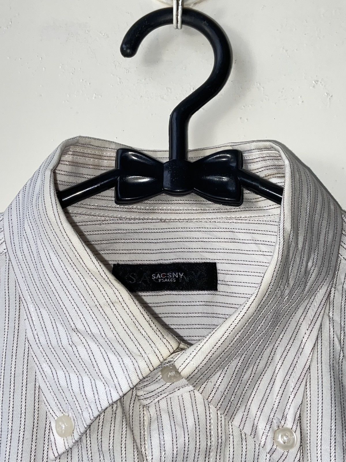 Yohji Yamamoto SACSNY Y’SACCS Striped Shirt Size US M / EU 48-50 / 2 - 6 Thumbnail
