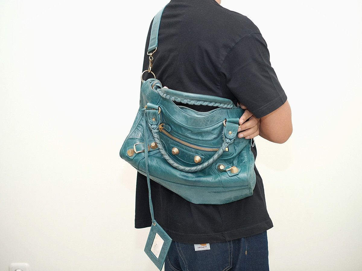 vintage balenciaga city Bag