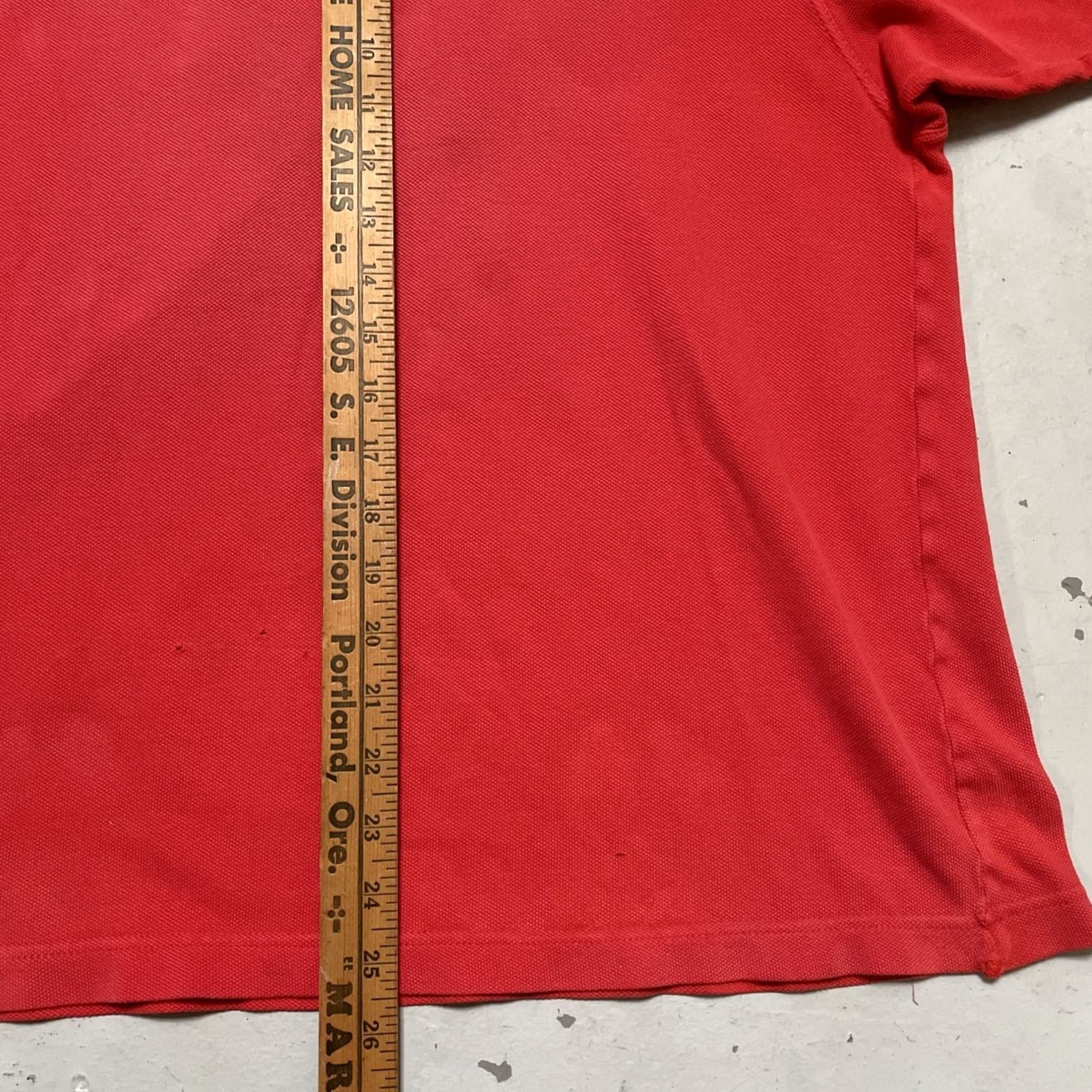 Fred Perry VINTAGE Fred Perry Shirt XL Red London Fire Brigade Officer Uniform Polo Made Size US XL / EU 56 / 4 - 4 Thumbnail