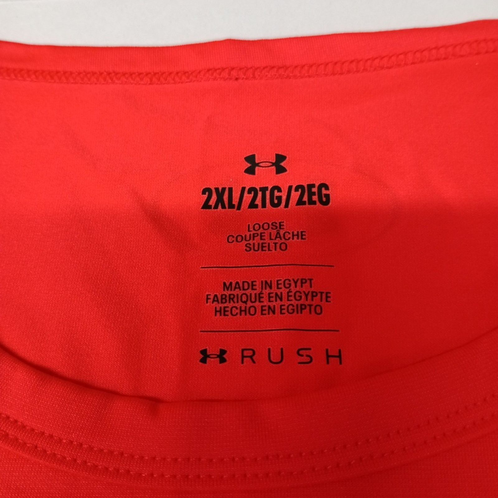 Under Armour NWT Under Armour Vanish Energy Tank Top Men's Size 2XL Red Size US XXL / EU 58 / 5 - 3 Thumbnail