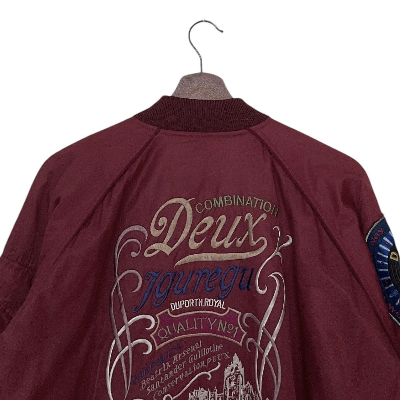 Vintage Vintage Racing Brand Deux Bomber Jacket 1990s Size US L / EU 52-54 / 3 - 8 Thumbnail
