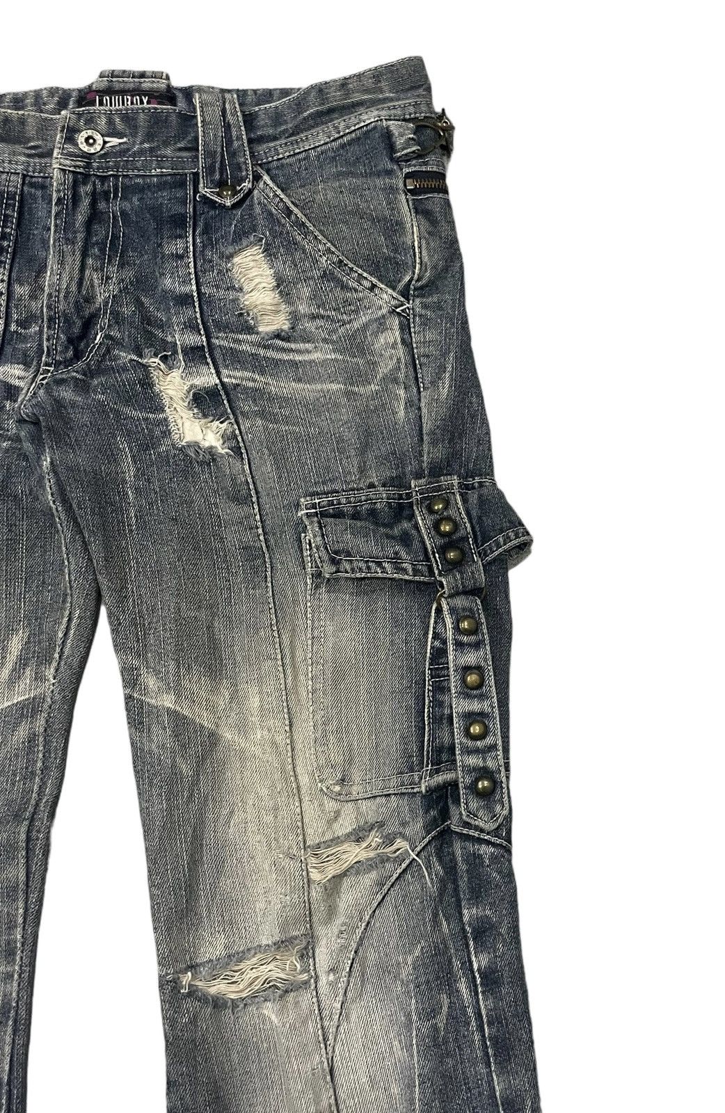 Vintage Vintage Lowbox Cargo Seditionaries Monkey Bootcut Pants Size US 33 - 2 Thumbnail