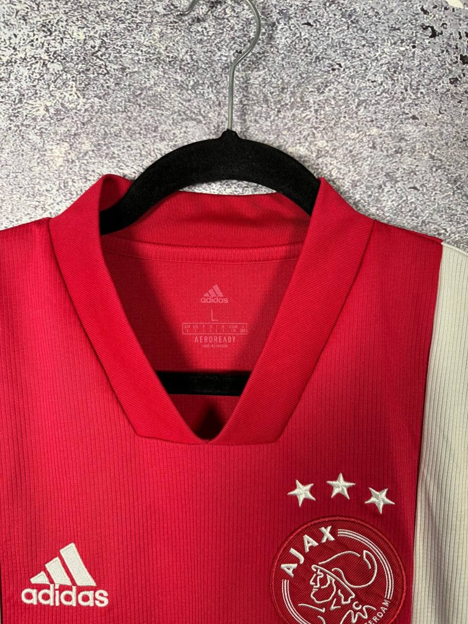 Adidas × Vintage Vintage AJAX 2020/21 Adidas Soccer Jersey Blokcore L sz Size US L / EU 52-54 / 3 - 8 Thumbnail