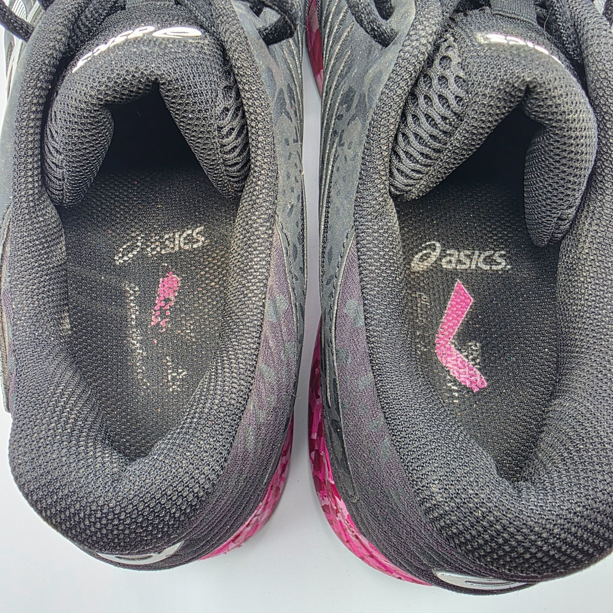 Asics Asics FuzeX Breast Cancer Awareness Mens Size 9 Black Pink A Size US 9 / EU 42 - 6 Thumbnail