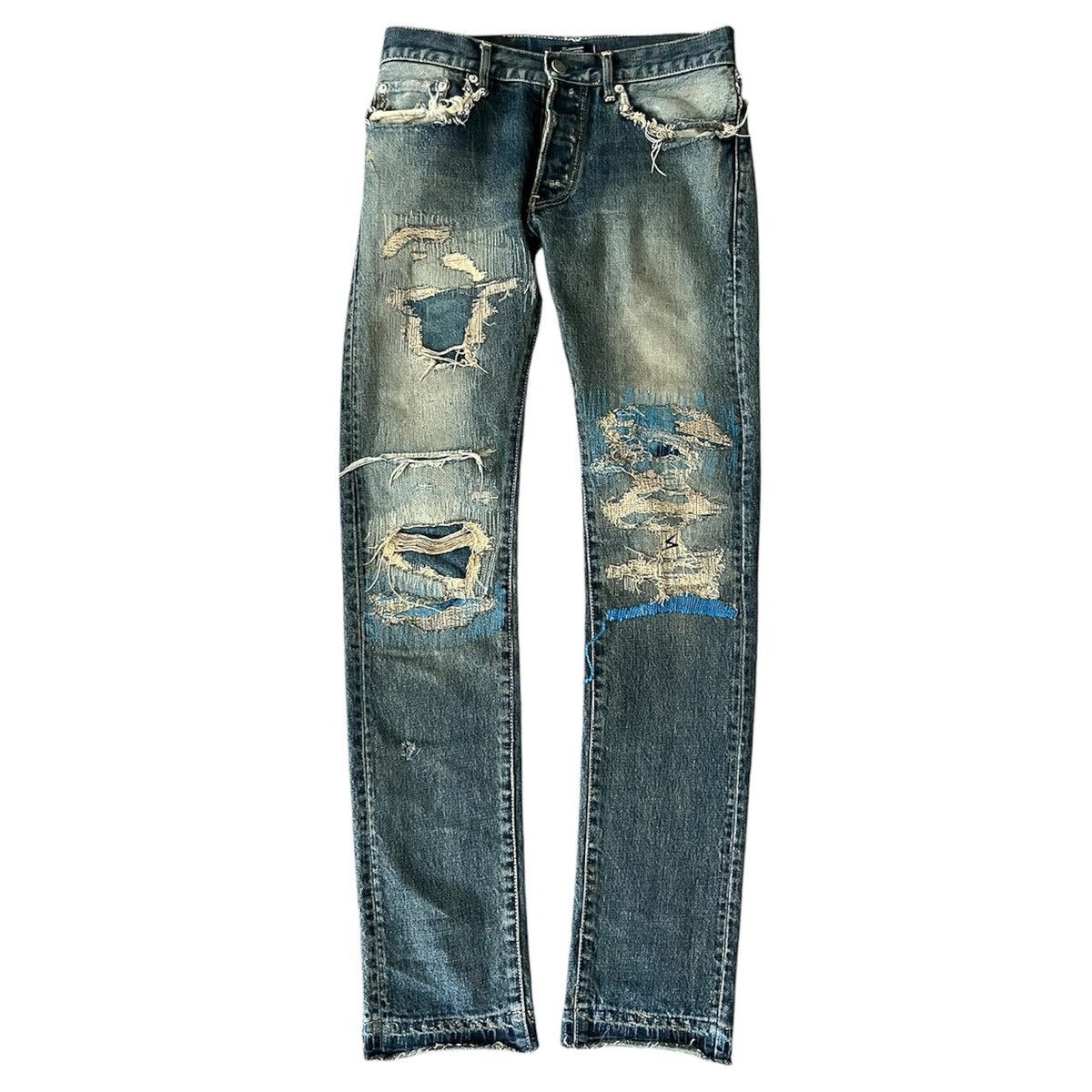 Jun Takahashi × Undercover Undercover 68 Navy Yarn Denim Size 4