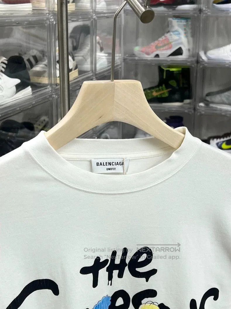 Balenciaga Balenciaga The Simpsons White T-shirt. Size US M / EU 48-50 / 2 - 4 Thumbnail