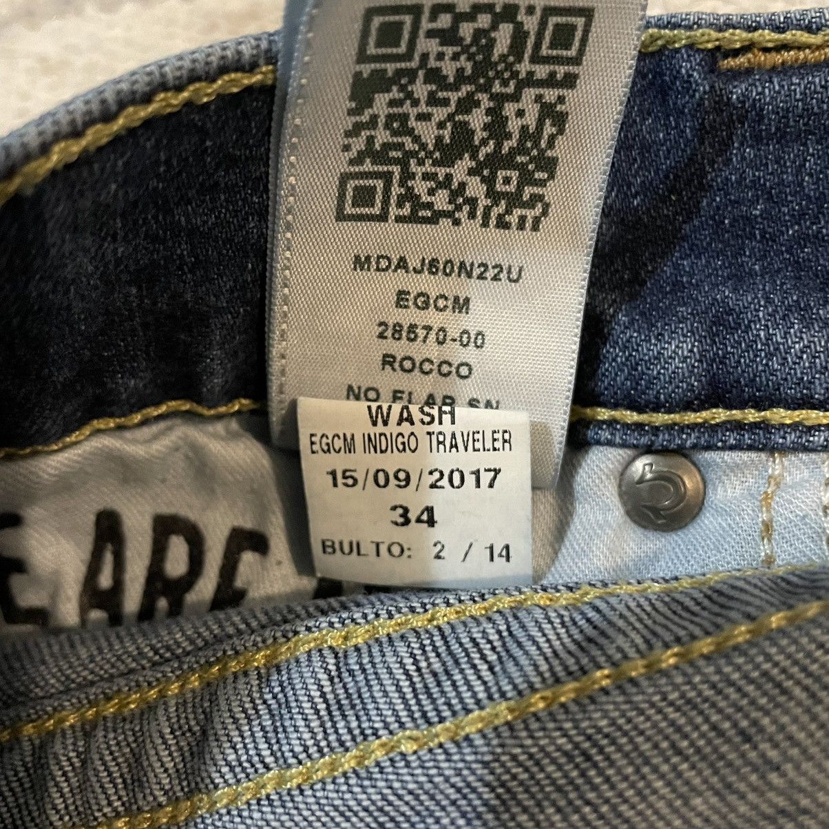 True Religion True Religion Rocco Relaxed Skinny Italian Denim Jeans 36x30 Size US 36 / EU 52 - 11 Thumbnail
