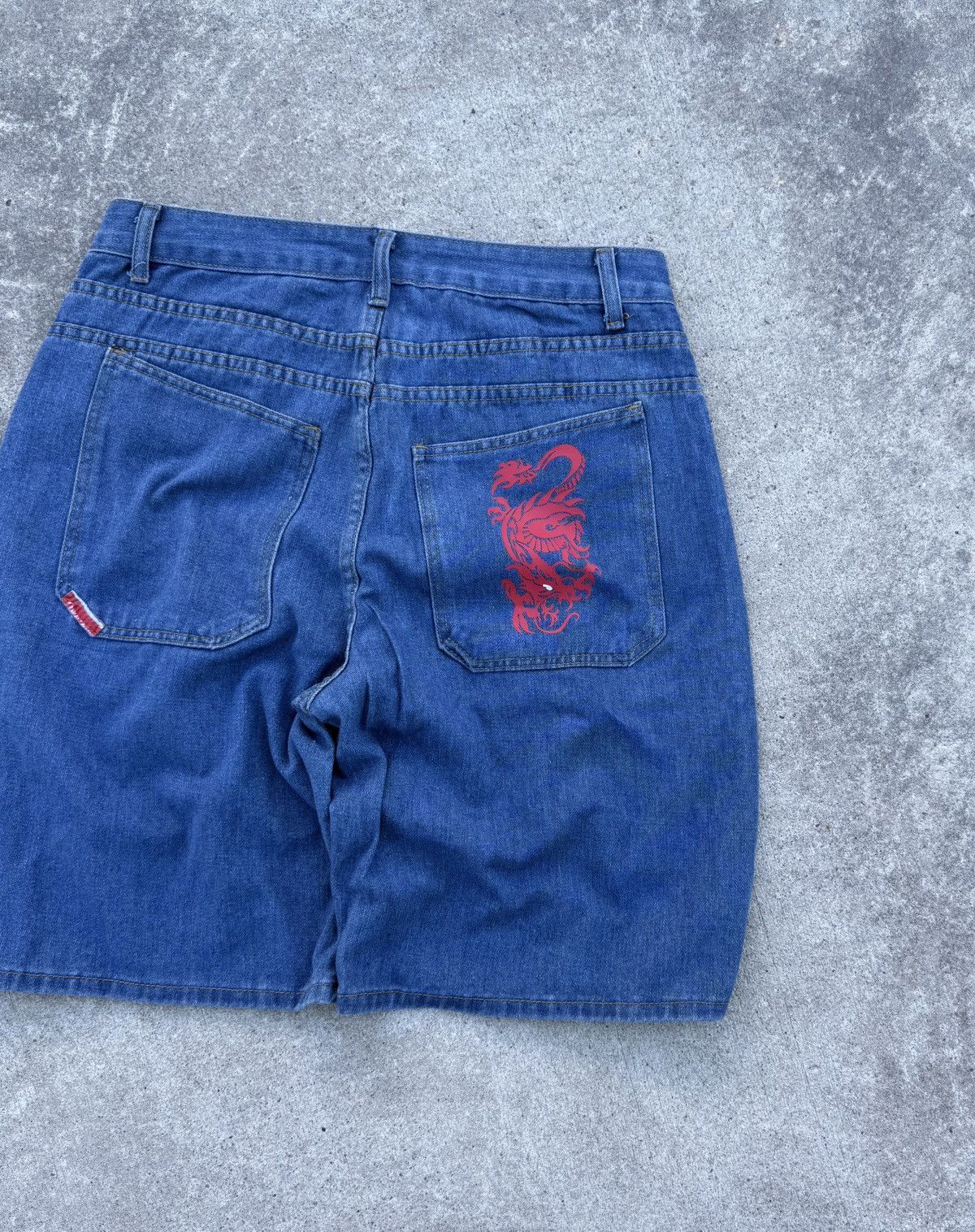 Vintage Vintage Y2K avantgarde streetwear wide oversized shorts Size US 32 / EU 48 - 7 Thumbnail