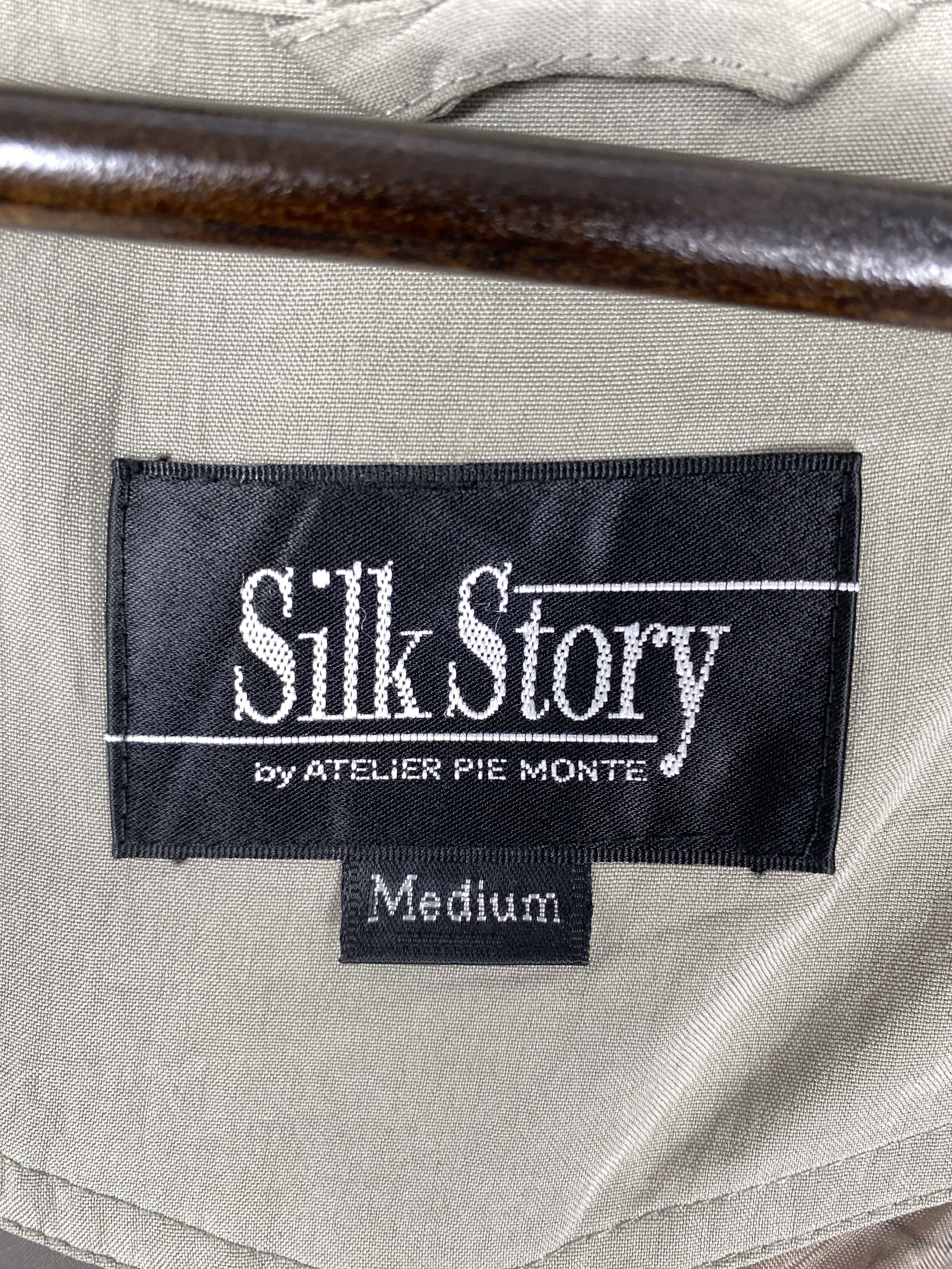 Japanese Brand Vintage Silk Story Jacket 90s Style J2148 Size US S / EU 44-46 / 1 - 10 Thumbnail