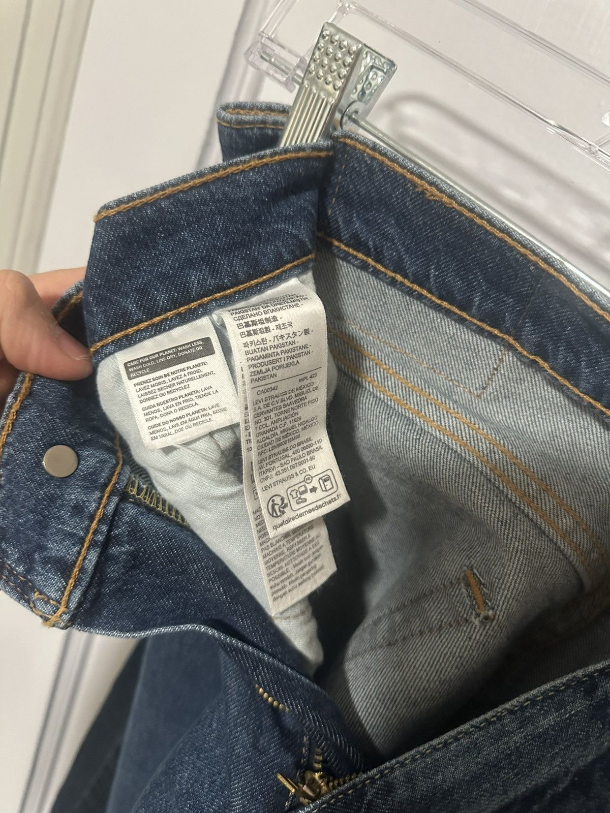 Levi's Levis 505 Denim Jeans 32x32 Size US 32 / EU 48 - 4 Thumbnail