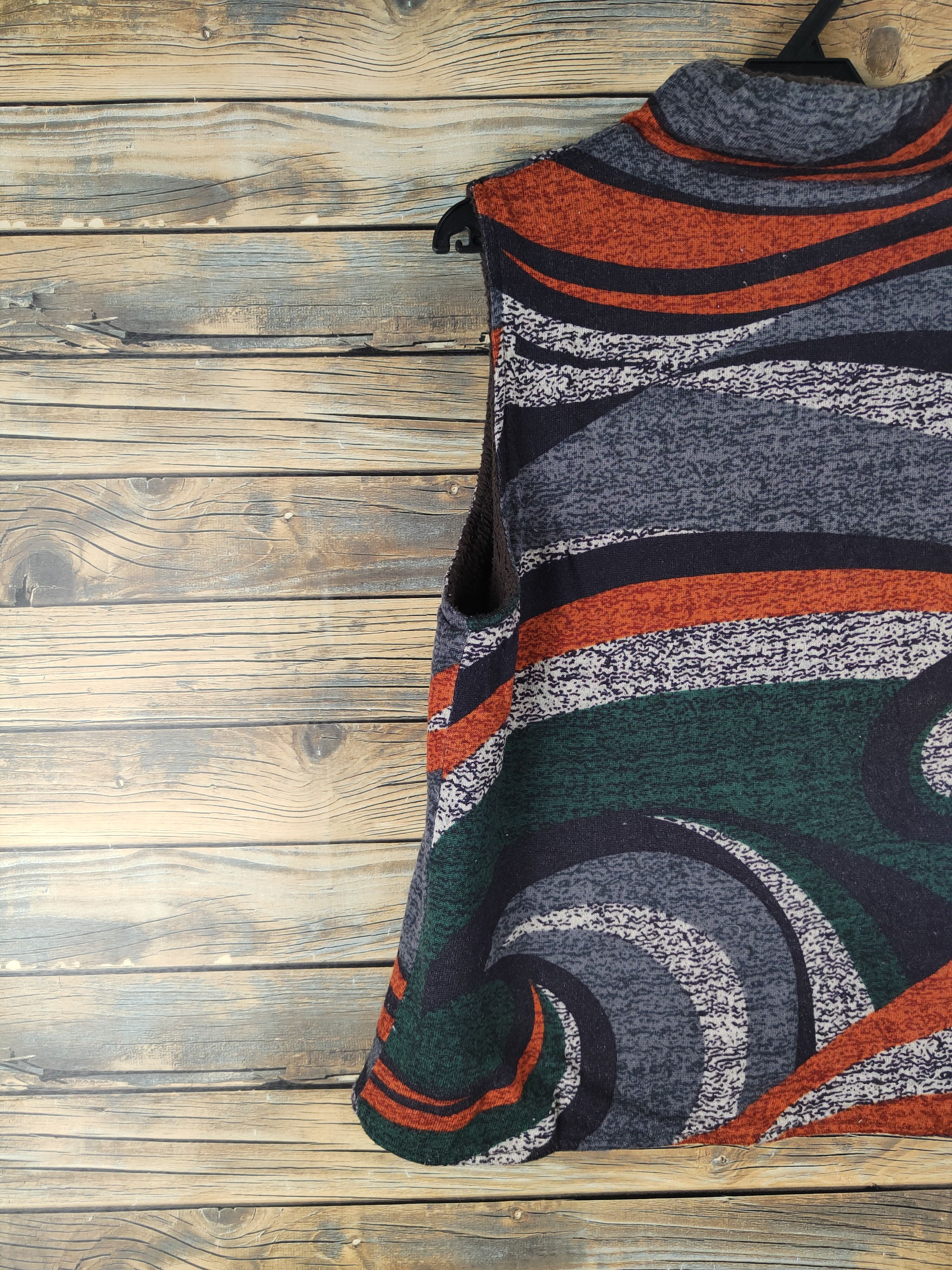 Japanese Brand × Vintage Episode Brown Art Knitwear Vests #1598 Size US M / EU 48-50 / 2 - 8 Thumbnail