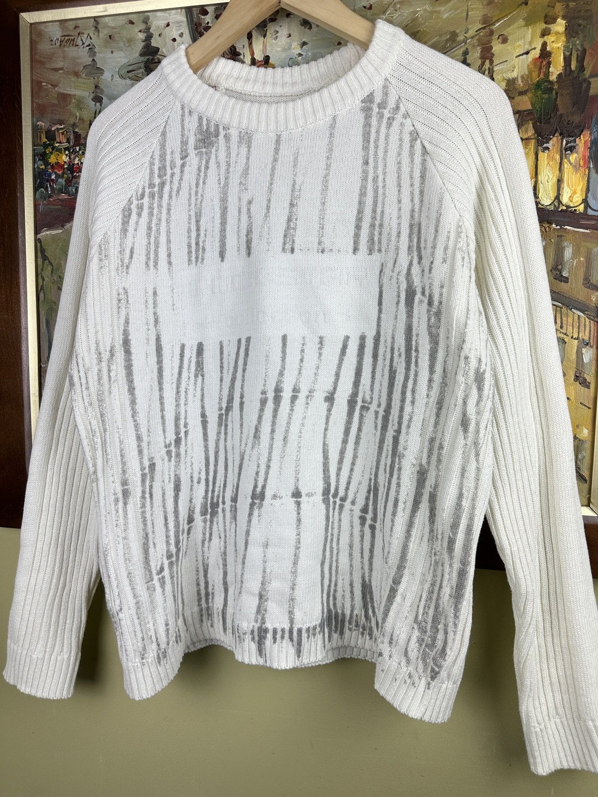 Vintage Vintage y2k 2000s tatoo jumper Size US M / EU 48-50 / 2 - 2 Thumbnail