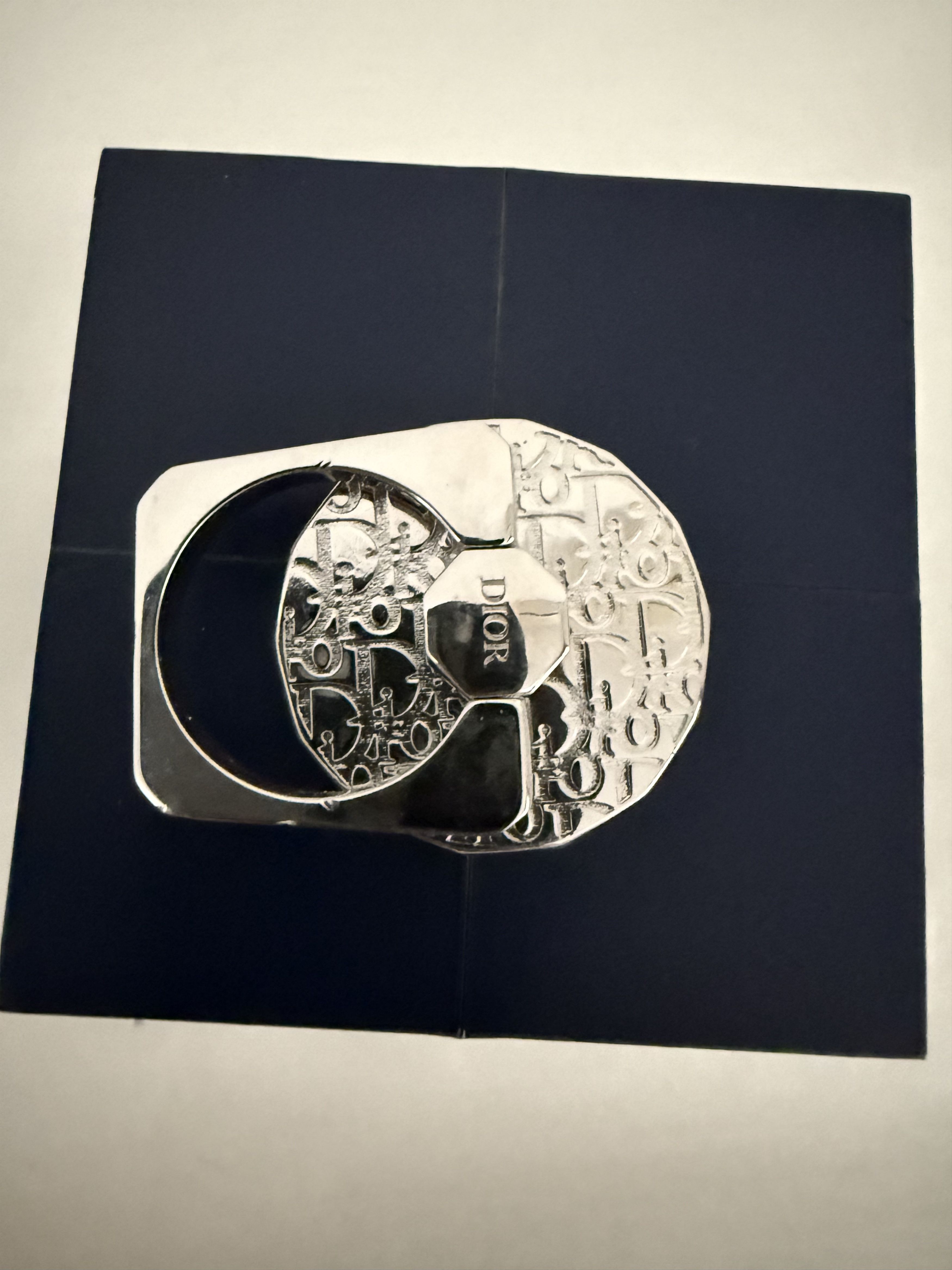 Dior Dior Maxi Ring With Rock Size ONE SIZE - 6 Thumbnail