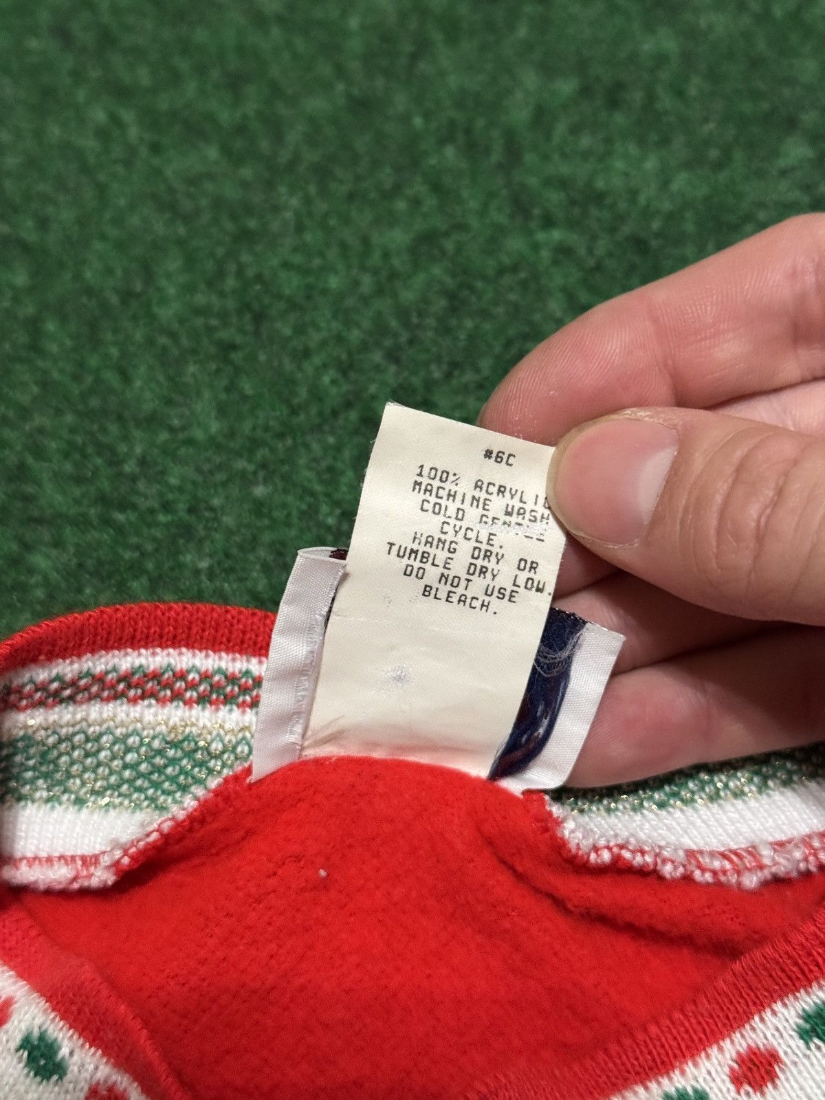 Vintage Vintage Seasons Greetings Christmas Medium Sweatshirt Size M / US 6-8 / IT 42-44 - 4 Thumbnail