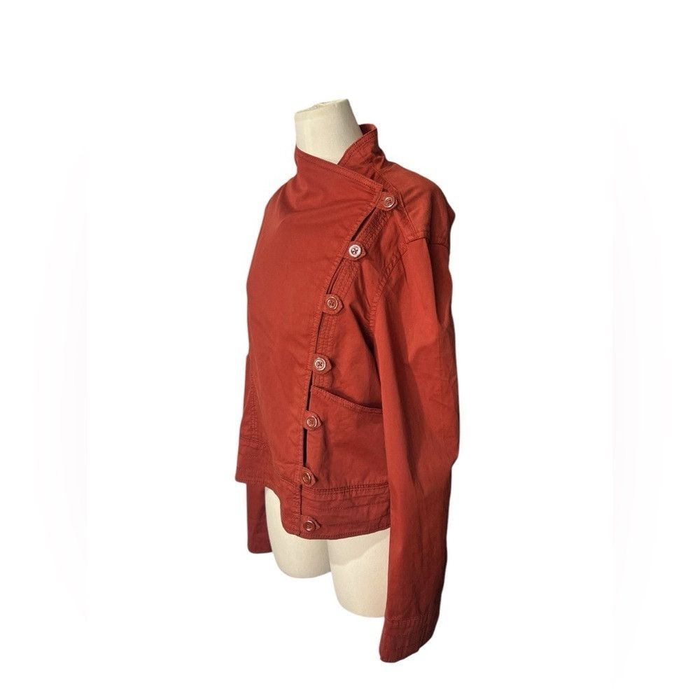 Anthropologie Anthropologie Marrakech Henna Moto Jacket Size L Size L / US 10 / IT 46 - 4 Thumbnail