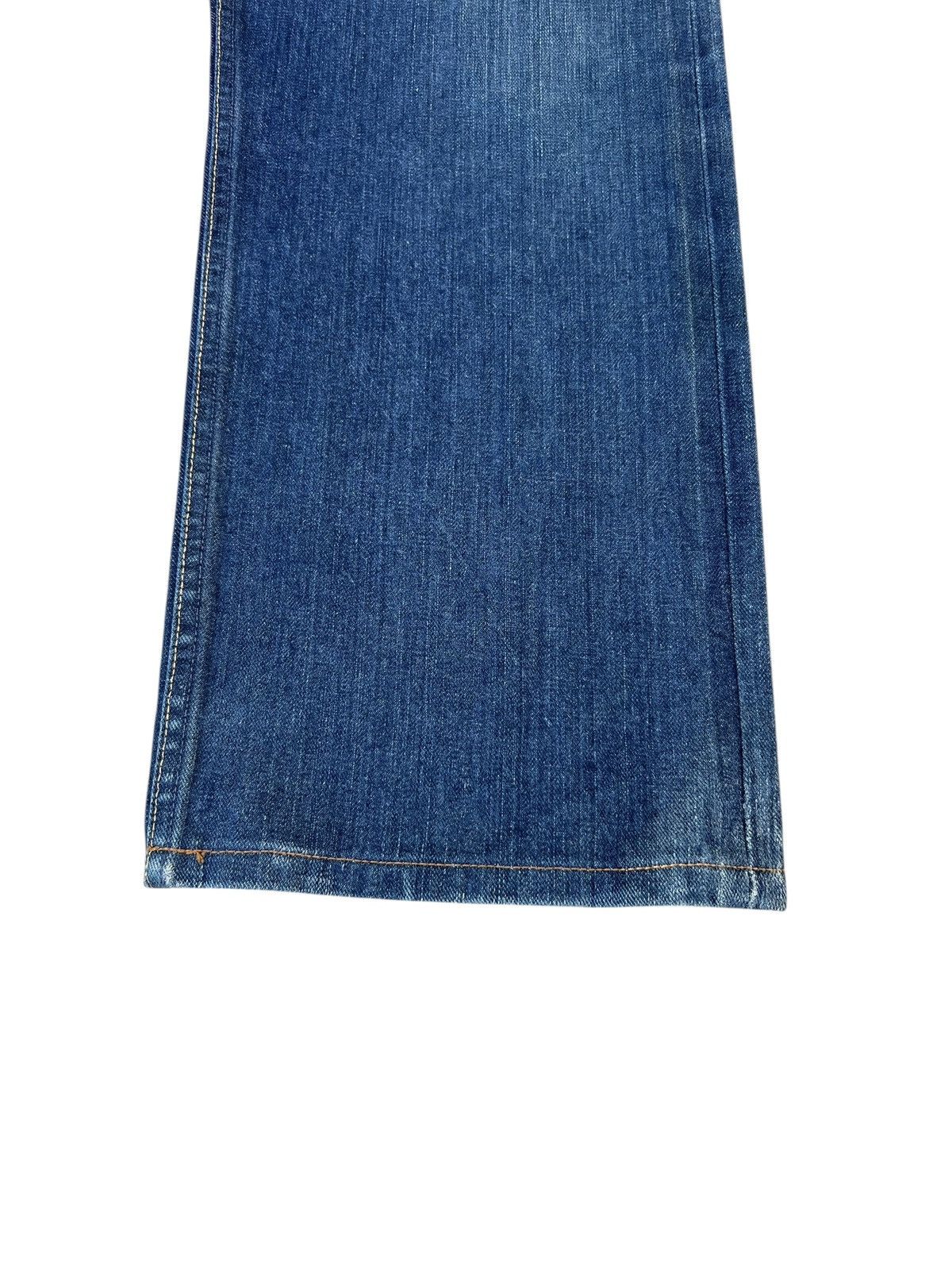 Wrangler Vintage 90s Wrangler Blue Bell Mud Denim Selvedge Jeans Size US 35 - 13 Thumbnail