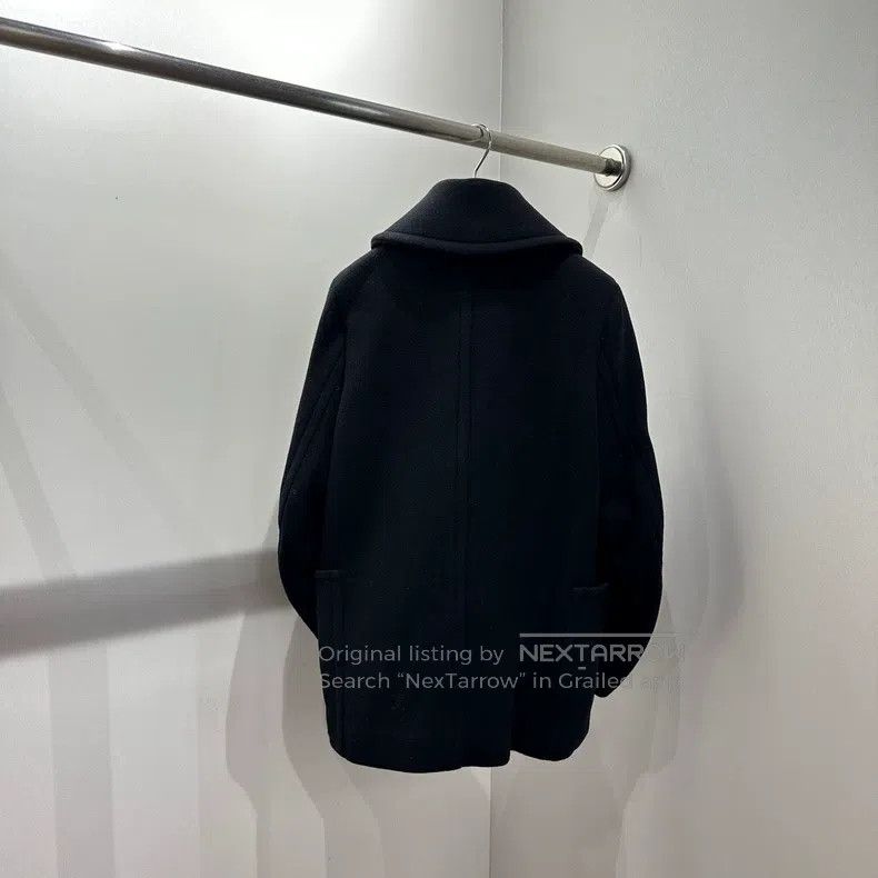 Hermes Hermes Horn button wool coat Size XXS / US 00 / IT 34 - 2 Thumbnail