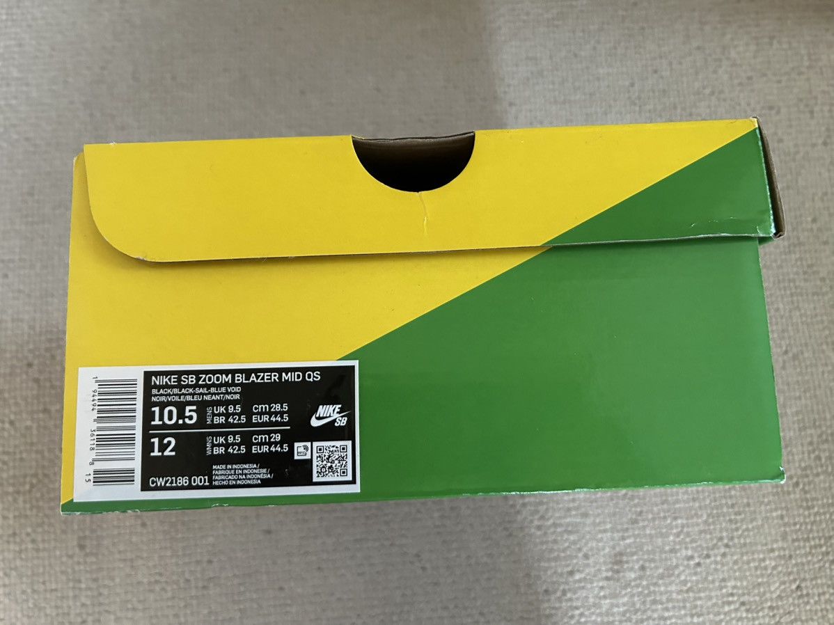 Nike SB Nike SB Blazer Mid x Isle Skateboards Size US 10.5 / EU 43-44 - 9 Thumbnail