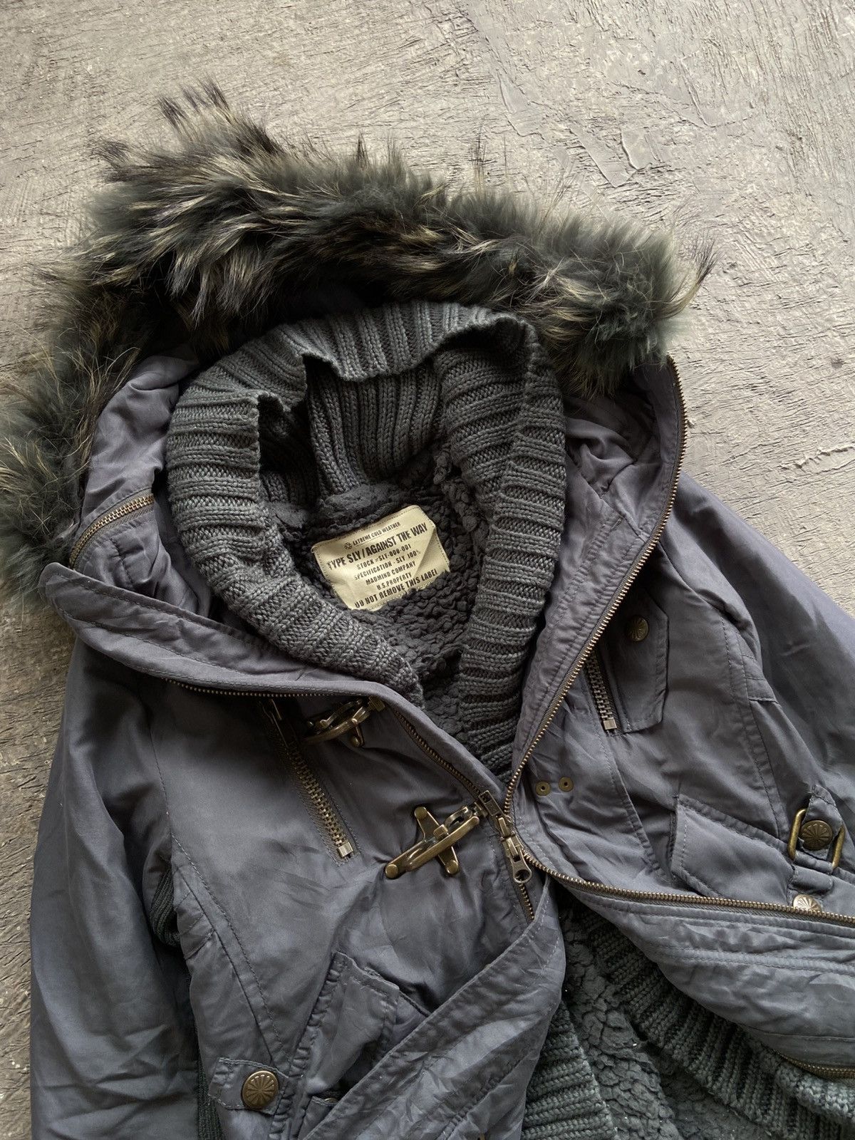 2000s SLY - Vkei Apocalypse Style Extreme Fur Jacket