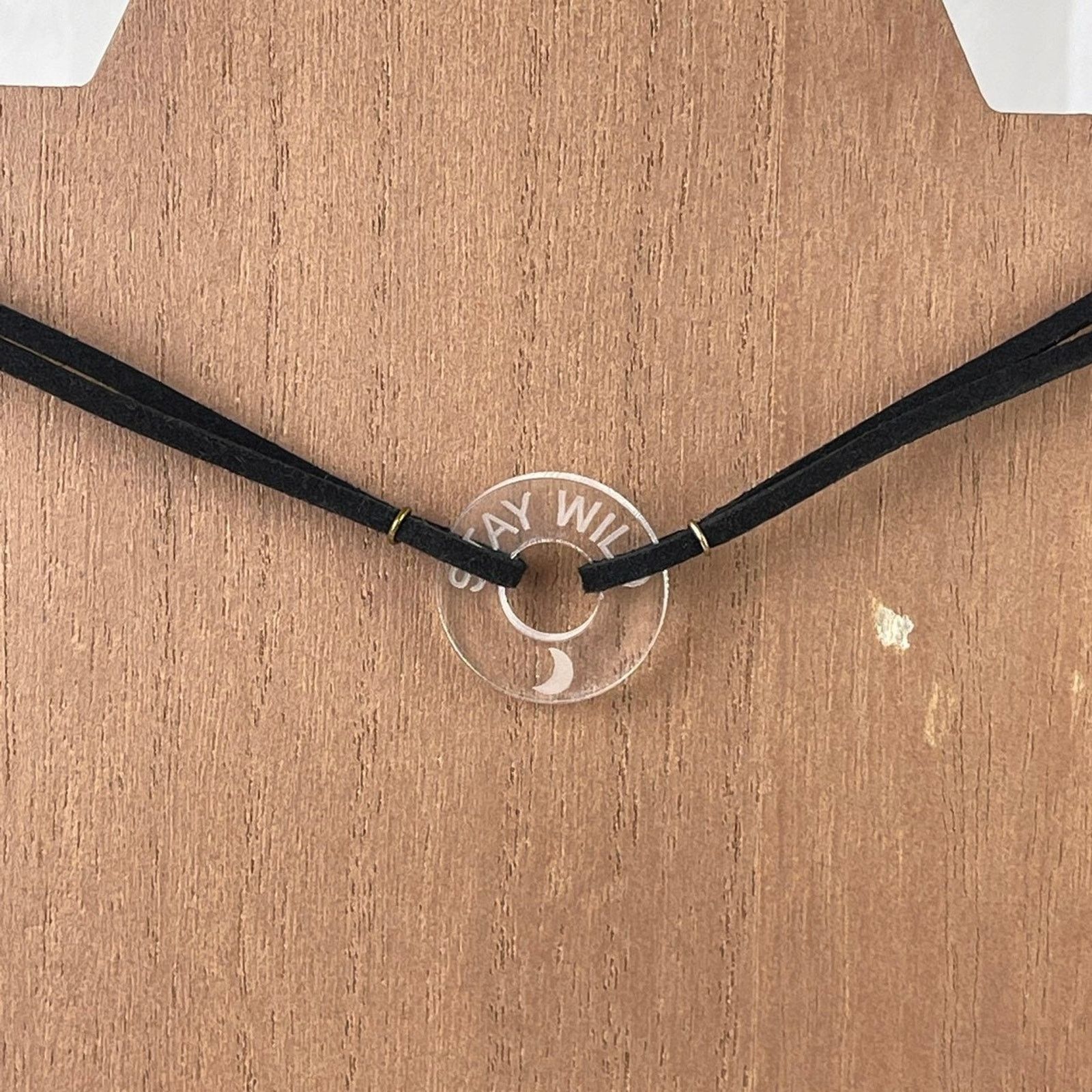 Other Life Token Stay Wild Crescent Moon Choker Necklace NWOT Size ONE SIZE - 4 Thumbnail