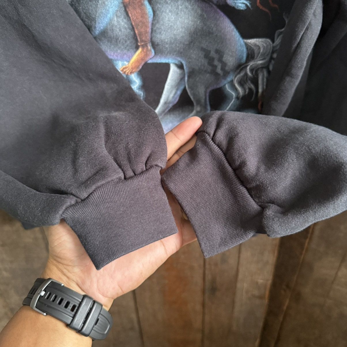 Vintage Vintage Rock Eagle Crewneck Sweatshirt Size US L / EU 52-54 / 3 - 5 Thumbnail