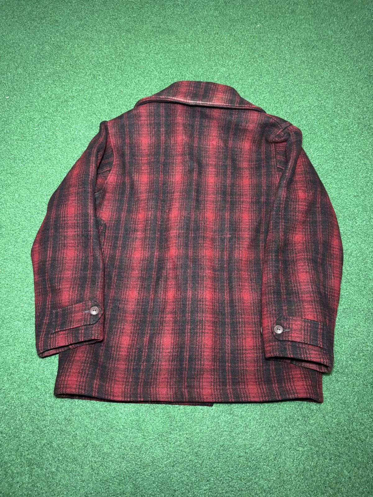 Woolrich Woolen Mills Vtg 40s 50s Woolrich Mackinaw Plaid Button Up Wool Jacket Size US L / EU 52-54 / 3 - 4 Thumbnail
