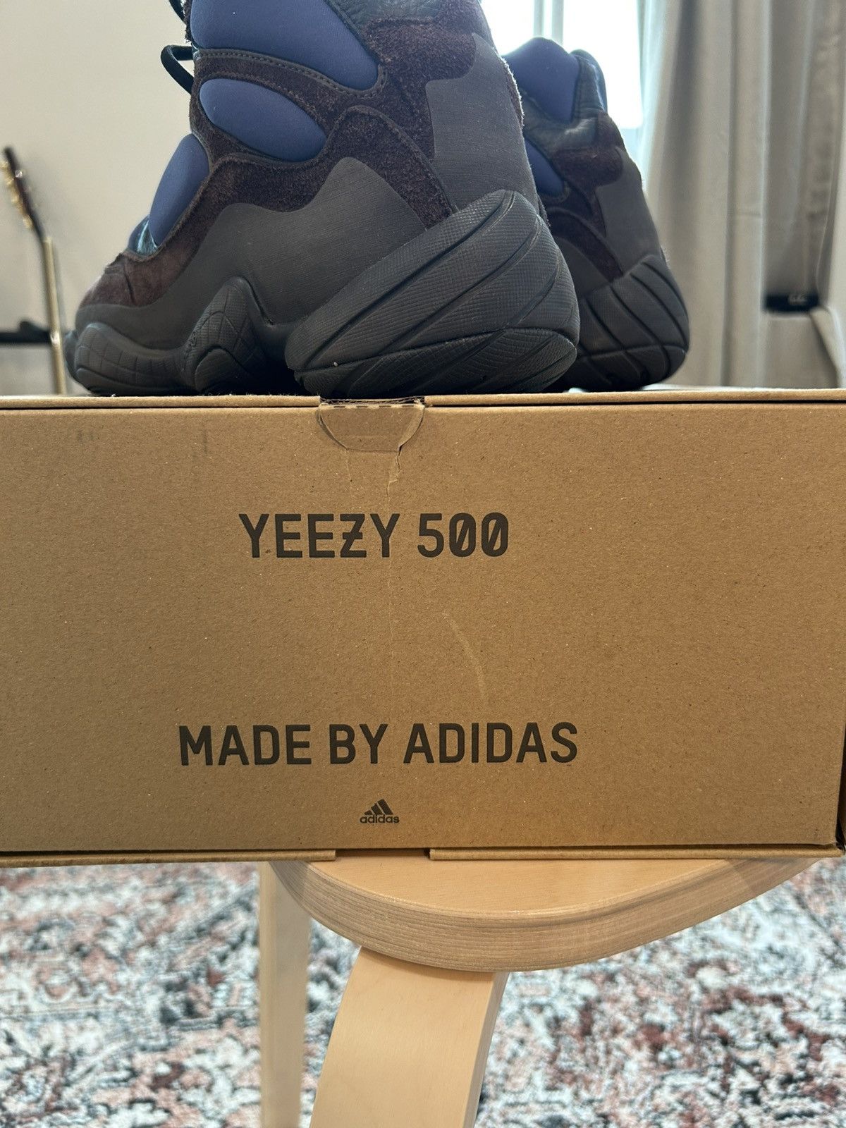Adidas × Yeezy Yeezy 500 High Tyrian Size US 10.5 / EU 43-44 - 9 Thumbnail