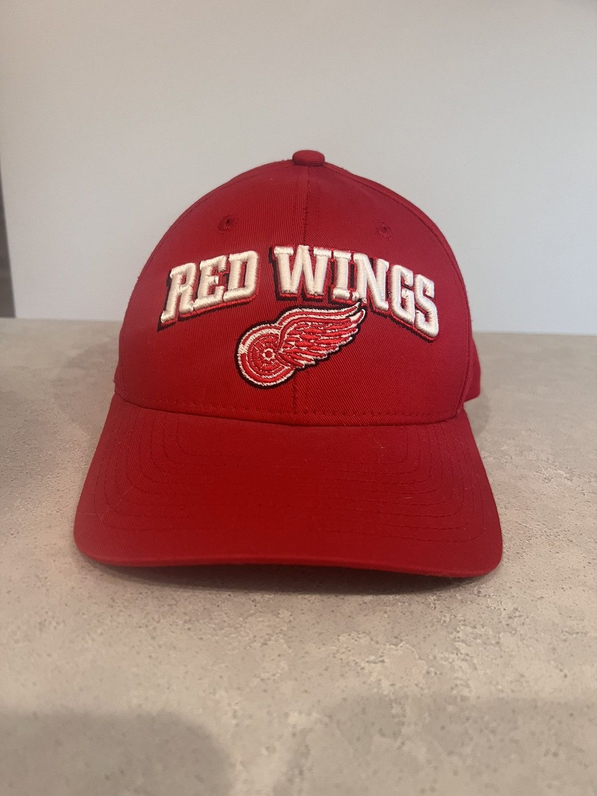 NHL × Vintage × Zephyr Vintage Detroit Redwings NHL Hockey Hat Adjustable 90s Y2K Size ONE SIZE - 1 Thumbnail